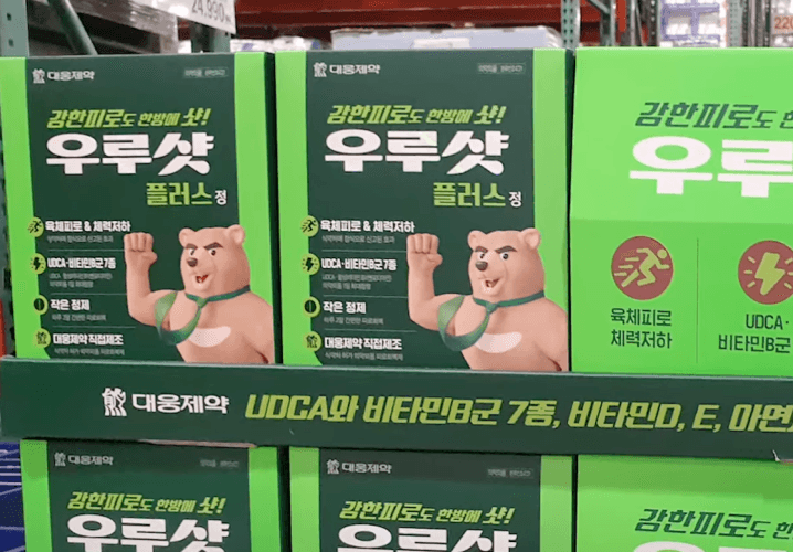 대웅제약 우루샷 플러스 80정 - 상품 패키지